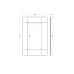 Зеркало Garda Decor KFG048