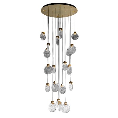 Каскадная люстра Garda Decor Rondo 162FL-61502