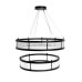 Подвесная люстра Garda Decor Ancona Double K2KM12852