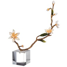 Статуэтка Ветви с розовыми цветами Garda Decor 55RD4373
