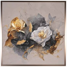 Холст Золотая роза Garda Decor 89VOR-GOLDEN ROSE
