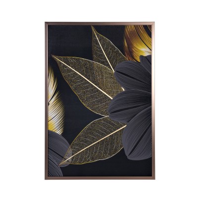 Холст Золотые листья Garda Decor 89VOR-GOLDEN LEAVES-3