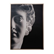 89VOR-APOLLON/1  Холст "Аполлон-1"  см, багет латунь Garda Decor 89VOR-APPOLON/1
