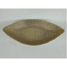 Блюдо декоративное с золотым декором *см Garda Decor 18H7922L-GL