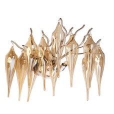 Бра Caramella h45 см, металл цвет золото Garda Decor 86-80353