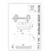 Бра Garda Decor 62GDW-D007K5B/350*