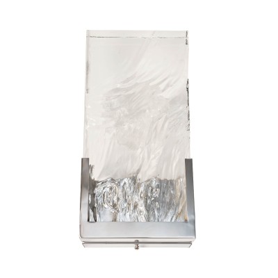 Бра хром, стекло прозрач. Garda Decor 62GDW-930-200CH
