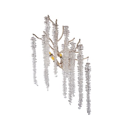 Бра розовое золото h.40 см Garda Decor 62GDA-8085/3