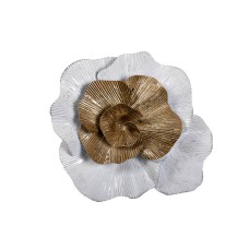 Декор настенный Цветок бело-золотой см Garda Decor 37SM-0662