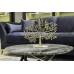 Декор настольный "Дерево" зол.мет./мрам.бел см Garda Decor 69-919201