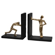 Держатель для книг цвет золото h21см Garda Decor 94PR-25301