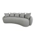 Диван Forli светло-серый см Garda Decor 87YY-22085