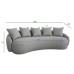 Диван Forli светло-серый см Garda Decor 87YY-22085