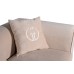 Диван Lucerne трехместный велюр бежевый см Garda Decor 102AN-20493