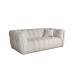 Диван Prato двухместный букле белый см Garda Decor ZW-26802