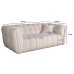 Диван Prato двухместный букле белый см Garda Decor ZW-26802