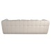 Диван Prato трехместный букле белый см Garda Decor ZW-26803