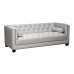 Диван Sanremo трехмест. велюр св.серый Colt030 см Garda Decor SANREMO-2K-Colt030