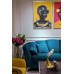 Холст "Африканка-1" см, багет зол. Garda Decor 89VOR-AFRICAN GIRL1