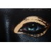 Холст "Темная девушка"см,багет латунь, поталь Garda Decor 89VOR-DARKGIRL-1