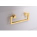 Комод 6 ящиков белый/золото см Garda Decor KFG089