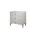 Комод Doria белый см Garda Decor GD-000010