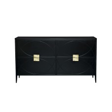 Комод черный  см Garda Decor 151SV-00001