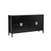 Комод черный  см Garda Decor 151SV-00001