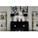 Комод черный  см Garda Decor 151SV-00001