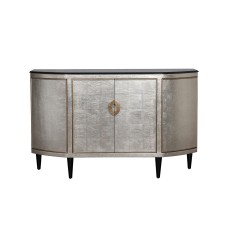 Комод серебристый с гранитн.столешницей см Garda Decor ART-N2911-S