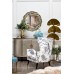 Комод серебристый с гранитн.столешницей см Garda Decor ART-N2911-S