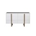 Комод светлый с металл. каркасом см Garda Decor 77IP-20861