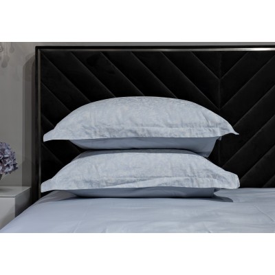 Комплект наволочек Илария голубой см (2шт) Garda Decor 130HB-00311