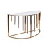 Консоль мрам.стекло/золото см Garda Decor GY-00003