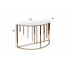 Консоль мрам.стекло/золото см Garda Decor GY-00003
