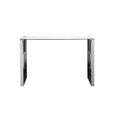 Консоль прозр.стекло/хром см Garda Decor 47ED-08200
