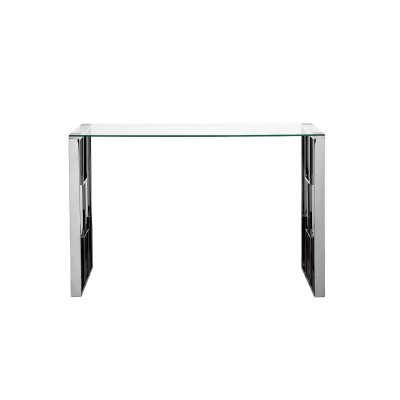Консоль прозр.стекло/хром см Garda Decor 47ED-08200