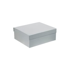 Коробка подарочная My Warm Box см, серебристая Garda Decor 10860.10