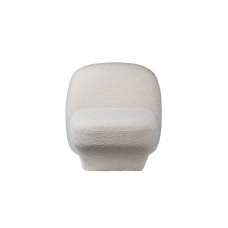 Кресло Albano букле белое см Garda Decor ZW-23126