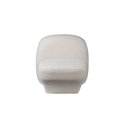 Кресло Albano букле белое см Garda Decor ZW-23126