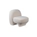 Кресло Albano букле белое см Garda Decor ZW-23126