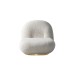 Кресло Albano иск.мех белый см Garda Decor 87YY-21045