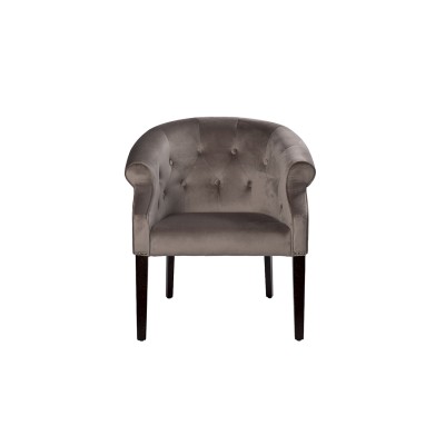 Кресло Buono велюр крем-брюле Bel42 см Garda Decor BUONO-2K-КР-БРЮЛЕ Bel42