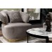 Кресло Glarus, велюр серый см Garda Decor 102AN-KRES-1301-SER