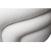 Кресло Monblan поворотное букле белое Hush000 см Garda Decor MONBLAN-K-HUSH000