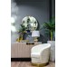 Кресло Napoli вращающееся, букле кремовое Sheepskin см Garda Decor Napoli-4K-КРЕМОВЫЙ-SHEEPSKIN