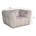 Кресло Prato букле белый см Garda Decor ZW-26801