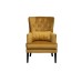Кресло Rimini велюр горчичный Colton 022-ORANG см с подушкой Garda Decor RIMINI-Colt022