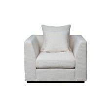 Кресло Roberto рогожка кремовый BOTEGA SVBEG см Garda Decor ROBERTO-K-BOTEGA SVBEG