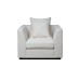 Кресло Roberto рогожка кремовый BOTEGA SVBEG см Garda Decor ROBERTO-K-BOTEGA SVBEG